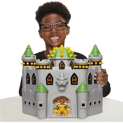 Jakks Nintendo Castello di Bowser Deluxe Gioco Jakks Nintendo Castello di Bowser Deluxe Gioco