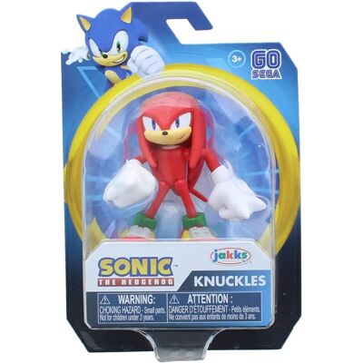 Sonic The Hedgehog Knuckles - 6cm - Kolekcjonerska Zabawka Sonic The Hedgehog Knuckles - 6cm - Kolekcjonerska Zabawka