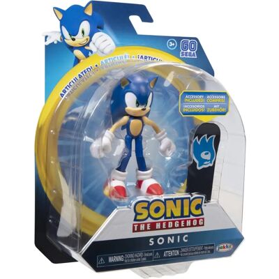 Jakks Pacific Sonic The Hedgehog Actionfigur - Snowboardtillbehör Jakks Pacific Sonic The Hedgehog Actionfigur - Snowboardtillbehör