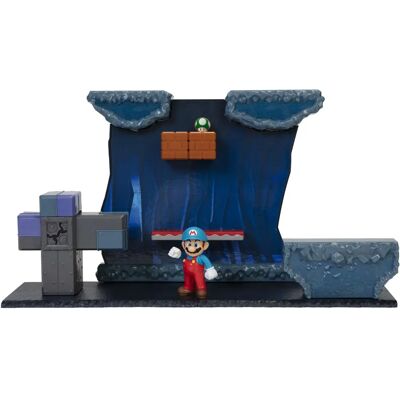 Jakks Pacific Mario Underground Playset - Mario, Mushroom, Play Environment - Playset Jakks Pacific Mario Underground Playset - Mario, Mushroom, Play Environment - Playset
