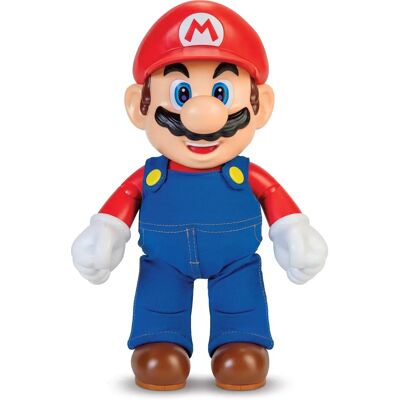 Figurine Mario parlante et articulée - 30+ phrases - 30cm - Publicité Figurine Mario parlante et articulée - 30+ phrases - 30cm - Publicité