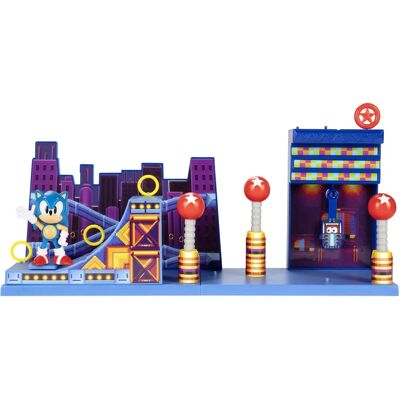 Jakks Pacific Sonic - Zone Studiopolis - Playset Jakks Pacific Sonic - Zone Studiopolis - Playset