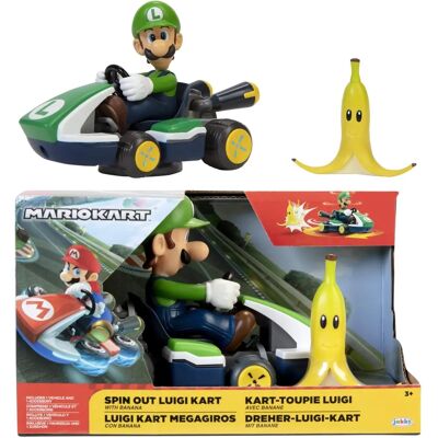 Samochód zabawek Luigi Spin Out - Zainspirowane Mario Kart Samochód zabawek Luigi Spin Out - Zainspirowane Mario Kart