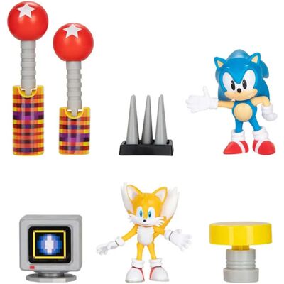 Jakks Pacific Sonic 30e verjaardag Diorama Speelset Jakks Pacific Sonic 30e verjaardag Diorama Speelset