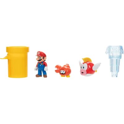Set Diorama Super Mario di Jakks Pacific - 5 Pezzi - Gioco Creativo Set Diorama Super Mario di Jakks Pacific - 5 Pezzi - Gioco Creativo