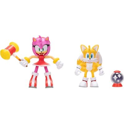 Jakks Pacific Sonic The Hedgehog Tails & Modern Army Set Figurines 10cm - Publicité Jakks Pacific Sonic The Hedgehog Tails & Modern Army Set Figurines 10cm - Publicité