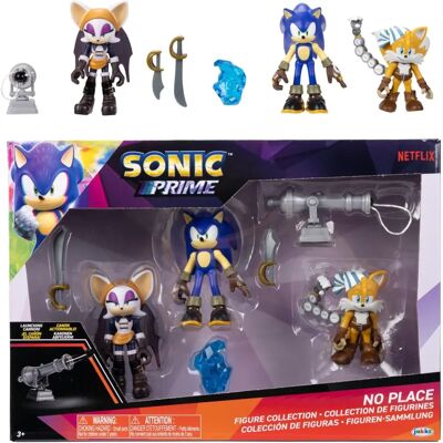 Sonic the Hedgehog Sonic Prime 2,5" Zestaw Figurkowy - Figury Akcji Sonic the Hedgehog Sonic Prime 2,5" Zestaw Figurkowy - Figury Akcji