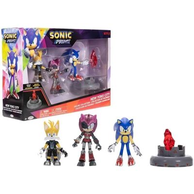 Pack de Figurines Sonic Prime 2,5" - Série 1 - Publicité Pack de Figurines Sonic Prime 2,5" - Série 1 - Publicité
