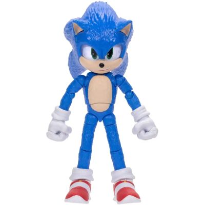 Sonic the Hedgehog Sonic 3 Movie 5 Inch Action Figure - Sonic Sonic the Hedgehog Sonic 3 Movie 5 Inch Action Figure - Sonic
