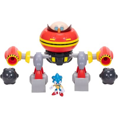 Jakks Pacific Sonic Ägg Robot - 22.9 cm Stridsset för Gutter Jakks Pacific Sonic Ägg Robot - 22.9 cm Stridsset för Gutter