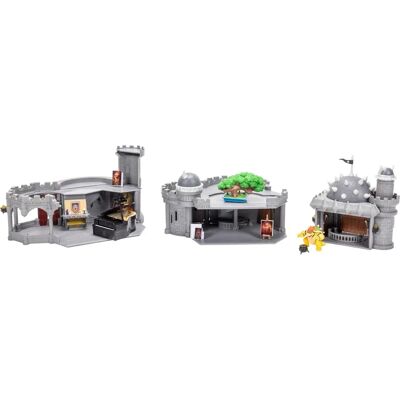 Jakks Pacific - Bowser Castle Deluxe - 3-Story - Playset Jakks Pacific - Bowser Castle Deluxe - 3-Story - Playset