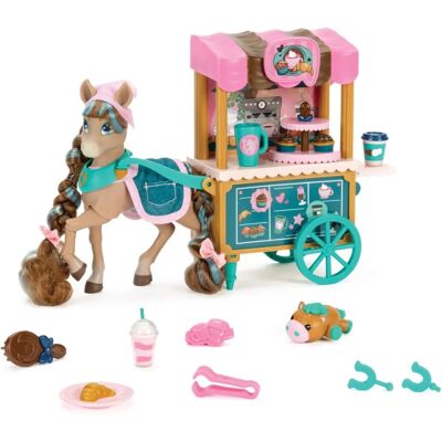 Wild Manes - Coco's Bakery Cafe Horse and Cart Playset Wild Manes - Coco's Bakery Cafe Horse and Cart Playset