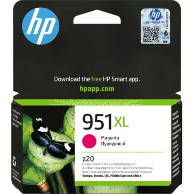 HP - 951XL - Magenta - Alto rendimiento - Cartucho de tinta HP - 951XL - Magenta - Alto rendimiento - Cartucho de tinta