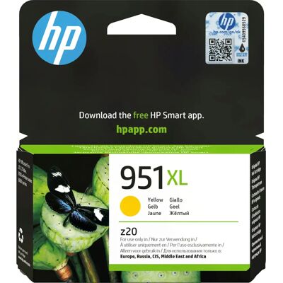 HP - 951XL - Yellow - High Yield - Inkjet cartridge HP - 951XL - Yellow - High Yield - Inkjet cartridge