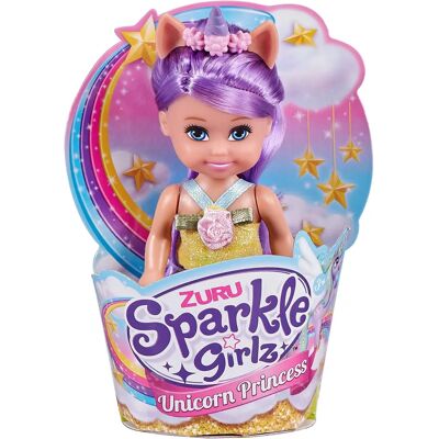 Poupée Princesse Licorne 12cm Sparkle GIRLZ - Doll - Publicité Poupée Princesse Licorne 12cm Sparkle GIRLZ - Doll - Publicité