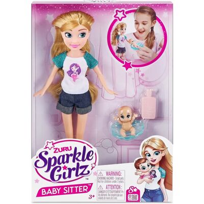 Sada panenek opatrovnice Sparkle Girlz - Panenka, Příslušenství, Vyměnitelný oděv Sada panenek opatrovnice Sparkle Girlz - Panenka, Příslušenství, Vyměnitelný oděv