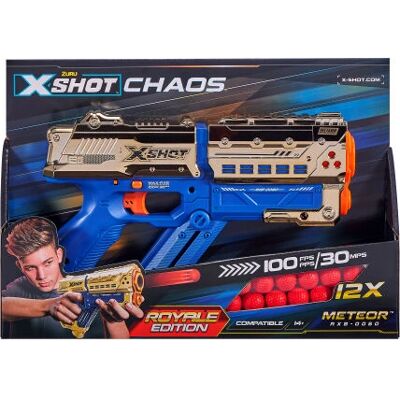 X-Shot Chaos Golden Meteor Foam Blaster - Zabawka X-Shot Chaos Golden Meteor Foam Blaster - Zabawka