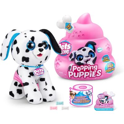 ZURU - Pooping Puppies Dalmatian - Dalmatian - Developmental - Plush ZURU - Pooping Puppies Dalmatian - Dalmatian - Developmental - Plush