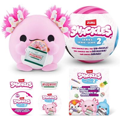 ZURU Snackles Série 2 Assortiment Aléatoire Mini 13 cm 1 pièce assortie ZURU Snackles Série 2 Assortiment Aléatoire Mini 13 cm 1 pièce assortie