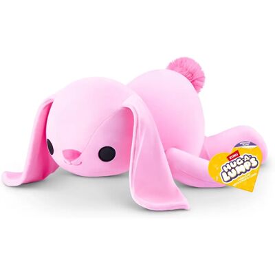 Zuru Hug-a-lumps Hazel Roze Konijn met Gewicht Zuru Hug-a-lumps Hazel Roze Konijn met Gewicht
