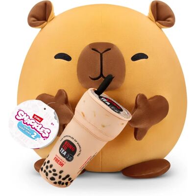 Snackles - Capybara (Kung Fu Tea, Bubble Tea) - Taille 20 cm - Peluche - Publicité Snackles - Capybara (Kung Fu Tea, Bubble Tea) - Taille 20 cm - Peluche - Publicité