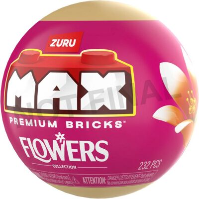 Zuru Max Premium Flowers Collection Building Block Assortment - Building Toy Zuru Max Premium Flowers Collection Building Block Assortment - Building Toy