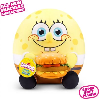 ZURU Snackles SpongeBob Squarepants Plush - Collectible Toy ZURU Snackles SpongeBob Squarepants Plush - Collectible Toy