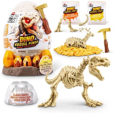 ZURU Robo Alive Dinosaur Fossil Find Amber Adventure - Children's Toy Figure ZURU Robo Alive Dinosaur Fossil Find Amber Adventure - Children's Toy Figure
