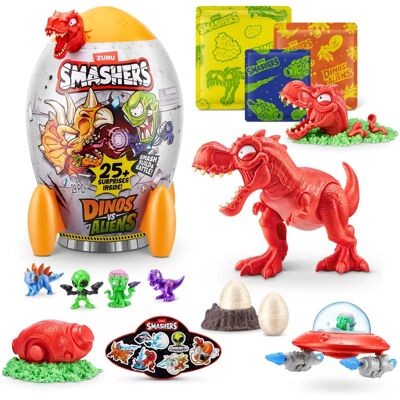 ZURU Smashers Dinosaur vs Aliens T-REX - children's toy figure ZURU Smashers Dinosaur vs Aliens T-REX - children's toy figure