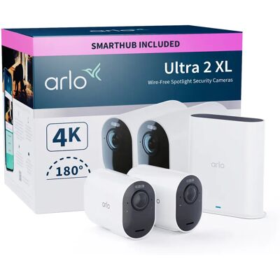Caméra de Sécurité Sans Fil Arlo Ultra 2 XL - 4K HDR - Grand Angle - Publicité Caméra de Sécurité Sans Fil Arlo Ultra 2 XL - 4K HDR - Grand Angle - Publicité
