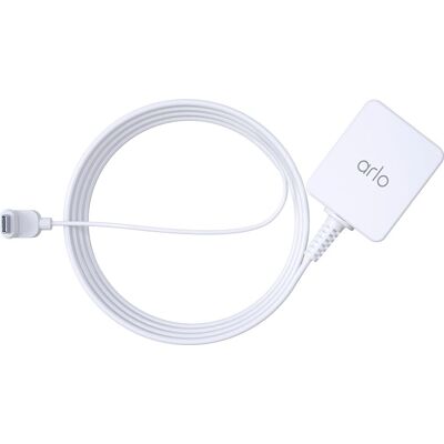 Arlo - Outdoor Magnetic Charging Cable - White - 25 ft - Cable Arlo - Outdoor Magnetic Charging Cable - White - 25 ft - Cable