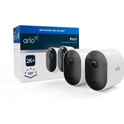 Système de Sécurité Sans Fil Arlo Pro 5 - Caméras 2K HDR - Intérieur & Extérieur - Publicité Système de Sécurité Sans Fil Arlo Pro 5 - Caméras 2K HDR - Intérieur & Extérieur - Publicité
