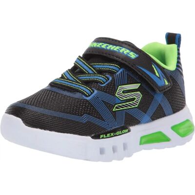 Czarne dziecięce sneakers Skechers - Flex-Glow Czarne dziecięce sneakers Skechers - Flex-Glow