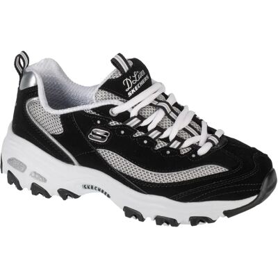 Skechers D'lites Roam Around - Baskets - Noir/Blanc/Gris - Toute l'année - Publicité Skechers D'lites Roam Around - Baskets - Noir/Blanc/Gris - Toute l'année - Publicité