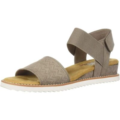 Skechers Desert Kiss (31440) - Taupe - Publicité Skechers Desert Kiss (31440) - Taupe - Publicité