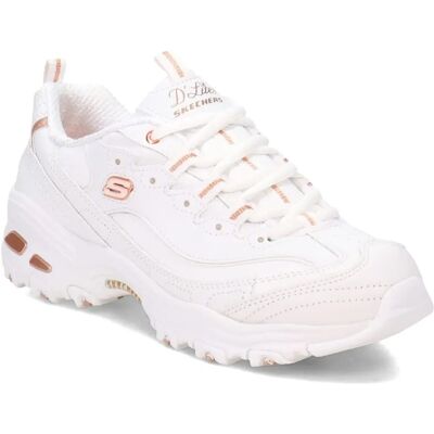 Skechers D'Lites - Fresh Start - weiß/rose gold Skechers D'Lites - Fresh Start - weiß/rose gold
