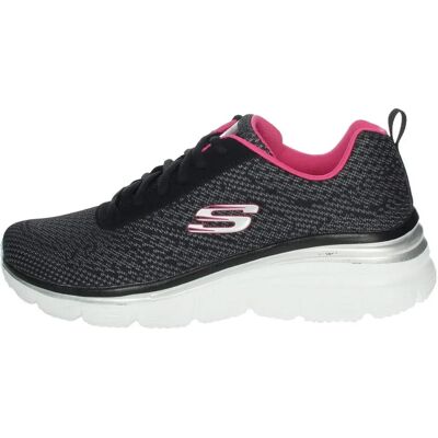 Skechers Svarta Mesh Sportskor - Sneakers Skechers Svarta Mesh Sportskor - Sneakers