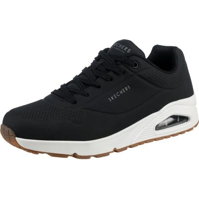 Skechers Unostand ON Air 52458BLK Men Shoes Black - Casual Sports Skechers Unostand ON Air 52458BLK Men Shoes Black - Casual Sports