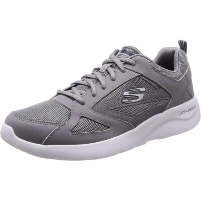 Skechers Dynamight 2.0 Grey Sneakers - Men's Athletic Shoes Skechers Dynamight 2.0 Grey Sneakers - Men's Athletic Shoes