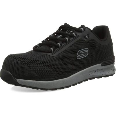 Skechers Mens Bulklin Safety Shoes - Black UK 11 Skechers Mens Bulklin Safety Shoes - Black UK 11