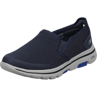 Skechers Hommes GOWalk 5 - Navy - Chaussures sport slip-on - Publicité Skechers Hommes GOWalk 5 - Navy - Chaussures sport slip-on - Publicité