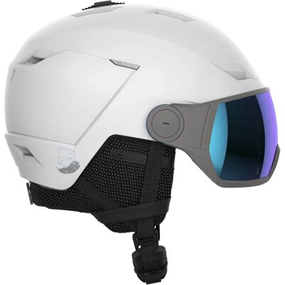 Casco da sci donna Salomon Icon LT Visor - Bianco - Casco da sci Casco da sci donna Salomon Icon LT Visor - Bianco - Casco da sci