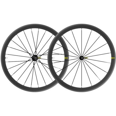 Mavic Cosmic SL 40 Carbon Rennradlaufradsatz - Schwarz - Shimano HG Mavic Cosmic SL 40 Carbon Rennradlaufradsatz - Schwarz - Shimano HG