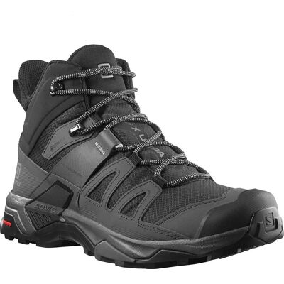 Salomon X Ultra 4 Mid Gtx Schwarz/Grau - Wanderschuhe Salomon X Ultra 4 Mid Gtx Schwarz/Grau - Wanderschuhe