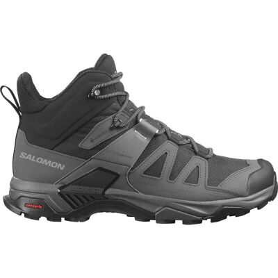 Salomon X Ultra 4 Mid Wide GTX - Heren Wandelschoenen Trekking schoenen Zwart - Wandelschoenen Salomon X Ultra 4 Mid Wide GTX - Heren Wandelschoenen Trekking schoenen Zwart - Wandelschoenen