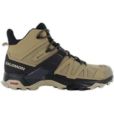 Salomon X Ultra Mid Gore-Tex Wandelschoenen - Beige Salomon X Ultra Mid Gore-Tex Wandelschoenen - Beige