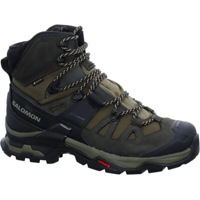Botas de Senderismo Salomon Quest 4 GTX para Hombre - Verde / Noche Oliva / Pardo / Saf - Impermeables Botas de Senderismo Salomon Quest 4 GTX para Hombre - Verde / Noche Oliva / Pardo / Saf - Impermeables