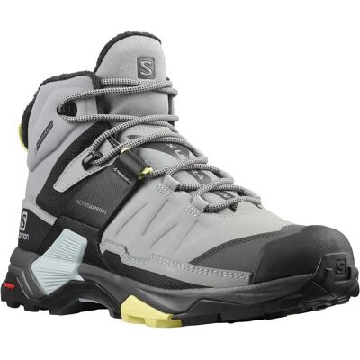 Salomon X Ultra 4 Mid Winter Ts Grijs - Wandelschoenen Salomon X Ultra 4 Mid Winter Ts Grijs - Wandelschoenen