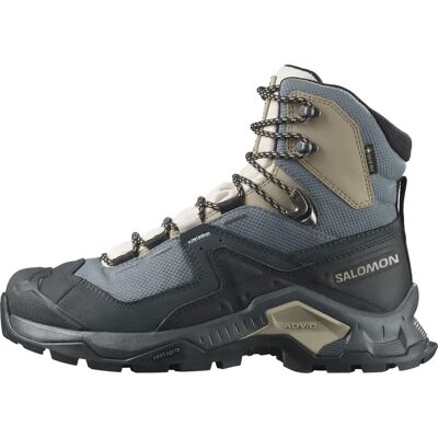 Salomon Quest Element Gore-Tex Hiking Boots - Ebony/Rainy Day/Stormy Weather - Hiking Boots Salomon Quest Element Gore-Tex Hiking Boots - Ebony/Rainy Day/Stormy Weather - Hiking Boots