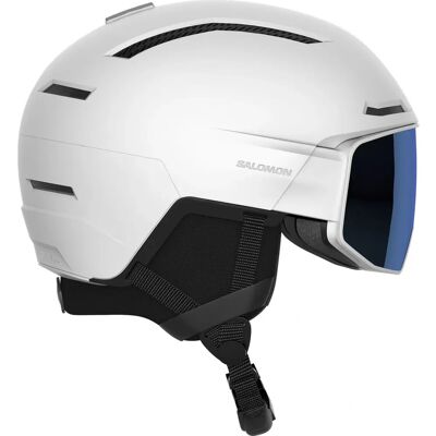Salomon Driver Pro Mips Helm - Weiß/Blau - Schutz Salomon Driver Pro Mips Helm - Weiß/Blau - Schutz